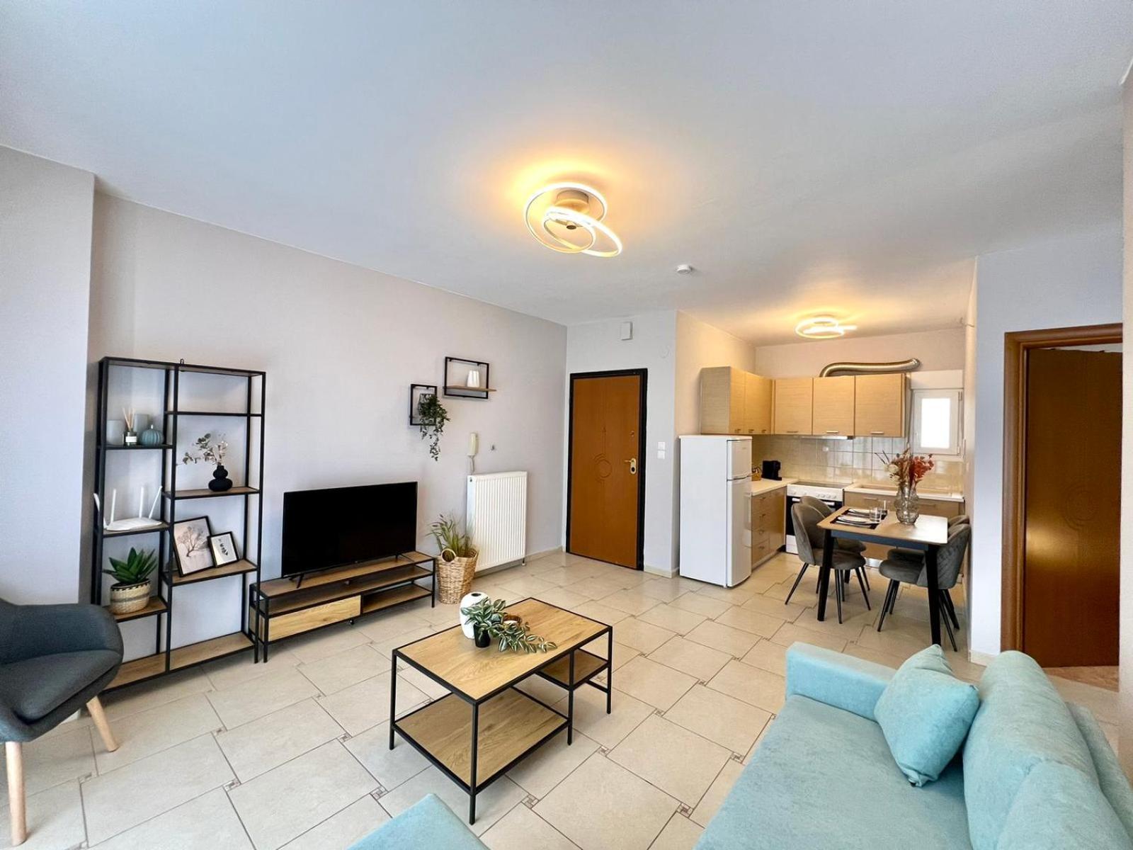 P Deluxe Suites Β4 Michaniona Dış mekan fotoğraf