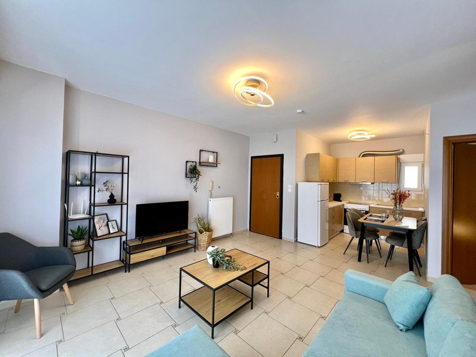 P Deluxe Suites Β4 Michaniona Dış mekan fotoğraf